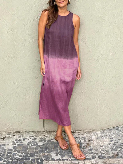 AMALIA | Vestido Largo con Estilo Natural y Comodidad Envolvente para Cada Ocasión