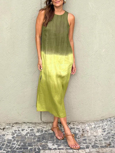 AMALIA | Vestido Largo con Estilo Natural y Comodidad Envolvente para Cada Ocasión
