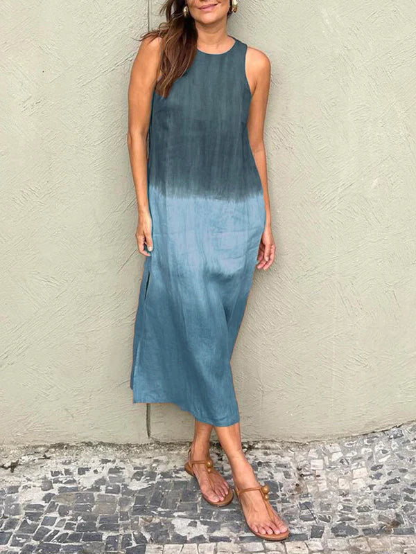 AMALIA | Vestido Largo con Estilo Natural y Comodidad Envolvente para Cada Ocasión