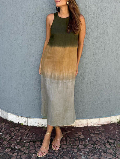AMALIA | Vestido Largo con Estilo Natural y Comodidad Envolvente para Cada Ocasión