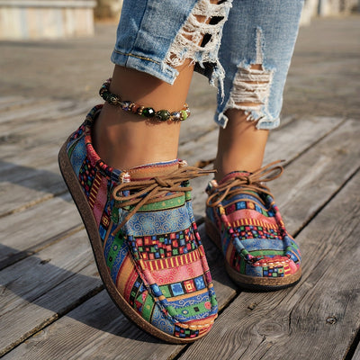 Nayla | Zapatos de mujer retro coloridos