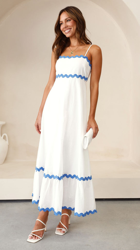 CLARA | VESTIDO LARGO QUE REALZA LA FEMENILIDAD VERANIEGA