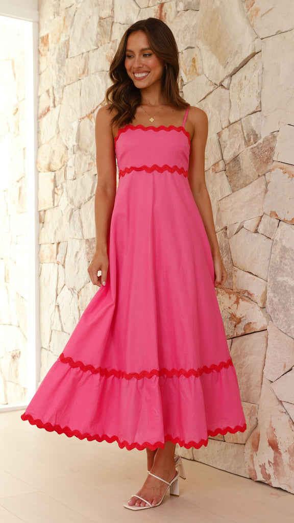 CLARA | VESTIDO LARGO QUE REALZA LA FEMENILIDAD VERANIEGA