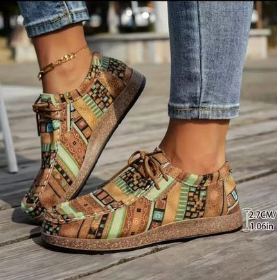 Nayla | Zapatos de mujer retro coloridos