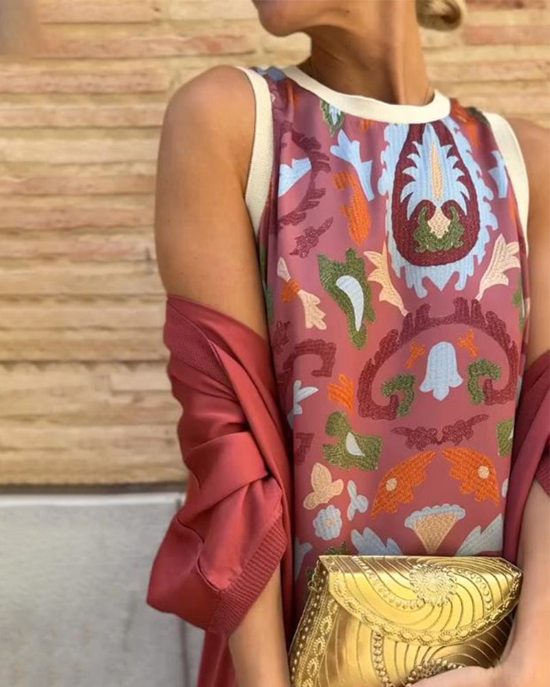 VALENTINA | Conjunto Completo de Dos Piezas con Estampado Moderno para Comodidad Urbana y Estilo Diario
