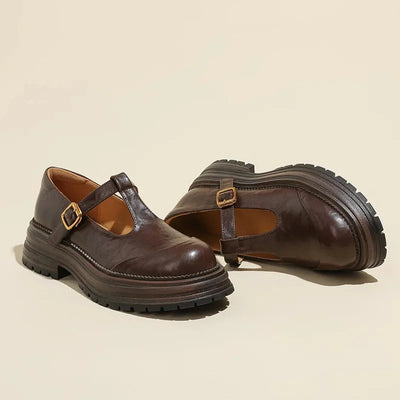 Mary Janes - Zapato Elegante de Cuero
