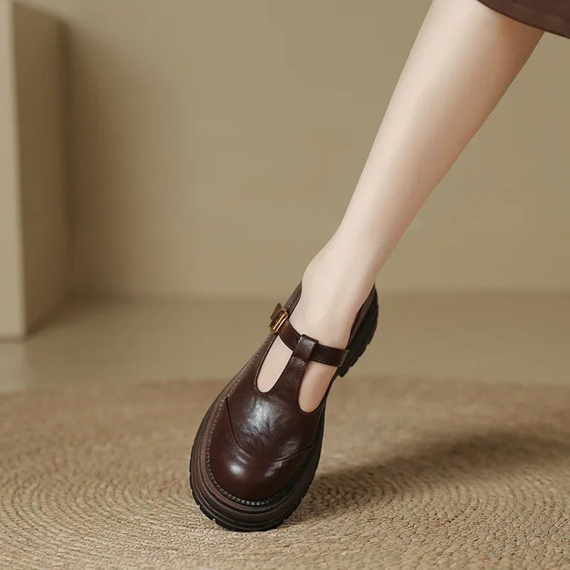 Mary Janes - Zapato Elegante de Cuero