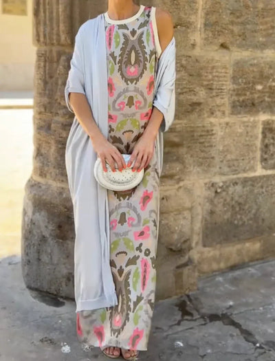 VALENTINA | Conjunto Completo de Dos Piezas con Estampado Moderno para Comodidad Urbana y Estilo Diario