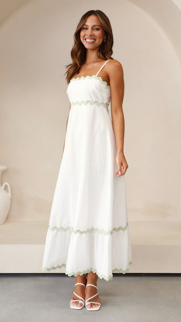 CLARA | VESTIDO LARGO QUE REALZA LA FEMENILIDAD VERANIEGA