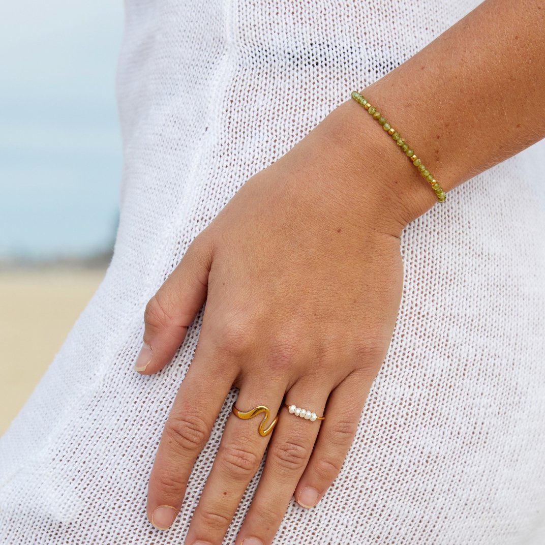 Gracia – Anillo de perlas de agua dulce