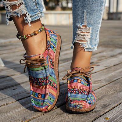 Nayla | Zapatos de mujer retro coloridos