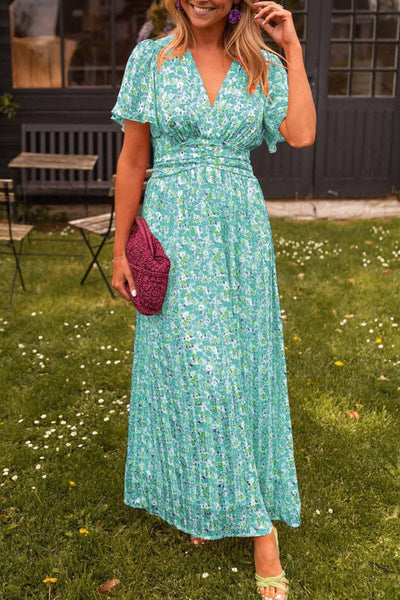 Mariella | Vestido Largo de Flores con Estilo Romántico y Ligero