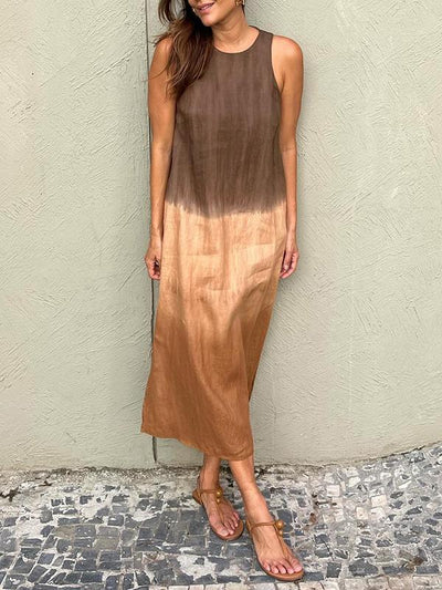 AMALIA | Vestido Largo con Estilo Natural y Comodidad Envolvente para Cada Ocasión