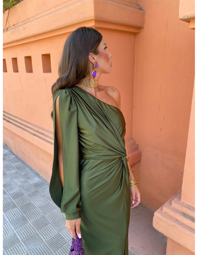 Natalia | Elegante vestido negro de verano